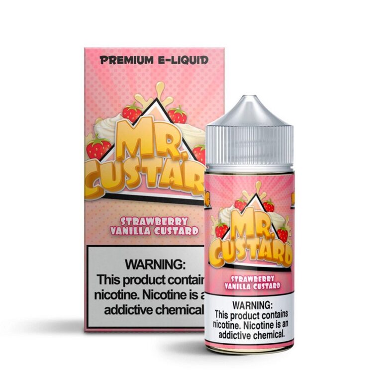 Mr Custard Strawberry Vanilla Custard Vapeskull Cwb Https