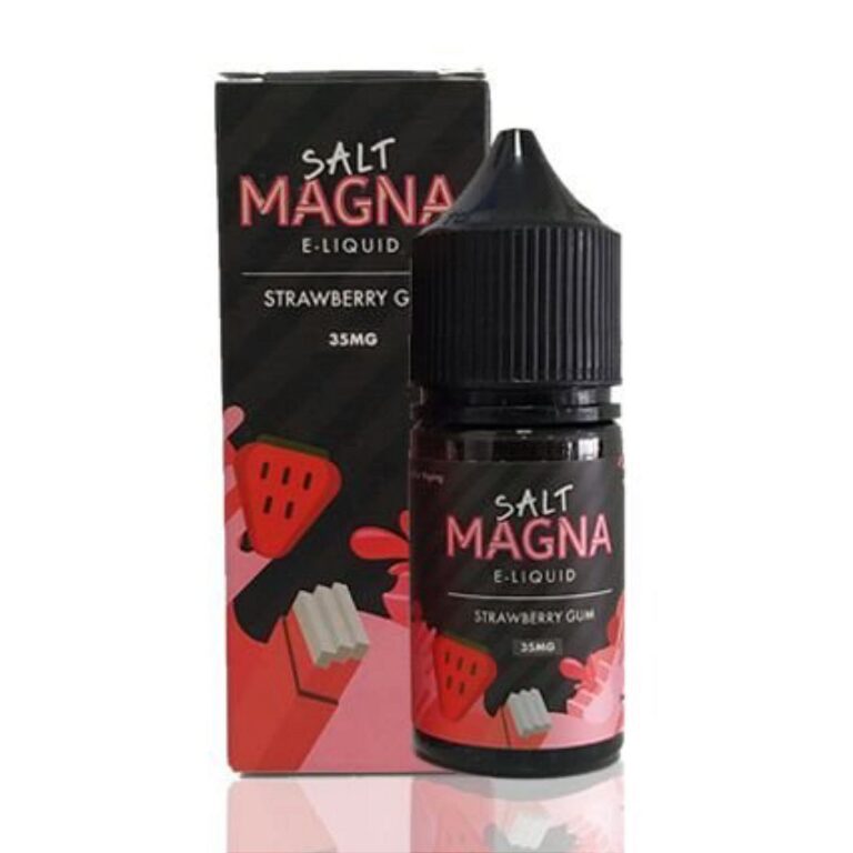 MAGNA SALT STRAWBERRY GUM VapeSkull CWB Https Vapeskullcwb Wp